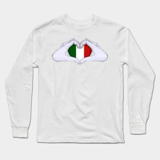 Italy Long Sleeve T-Shirt